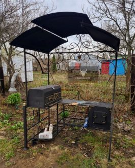 Мангал с печью Гранд барбекю